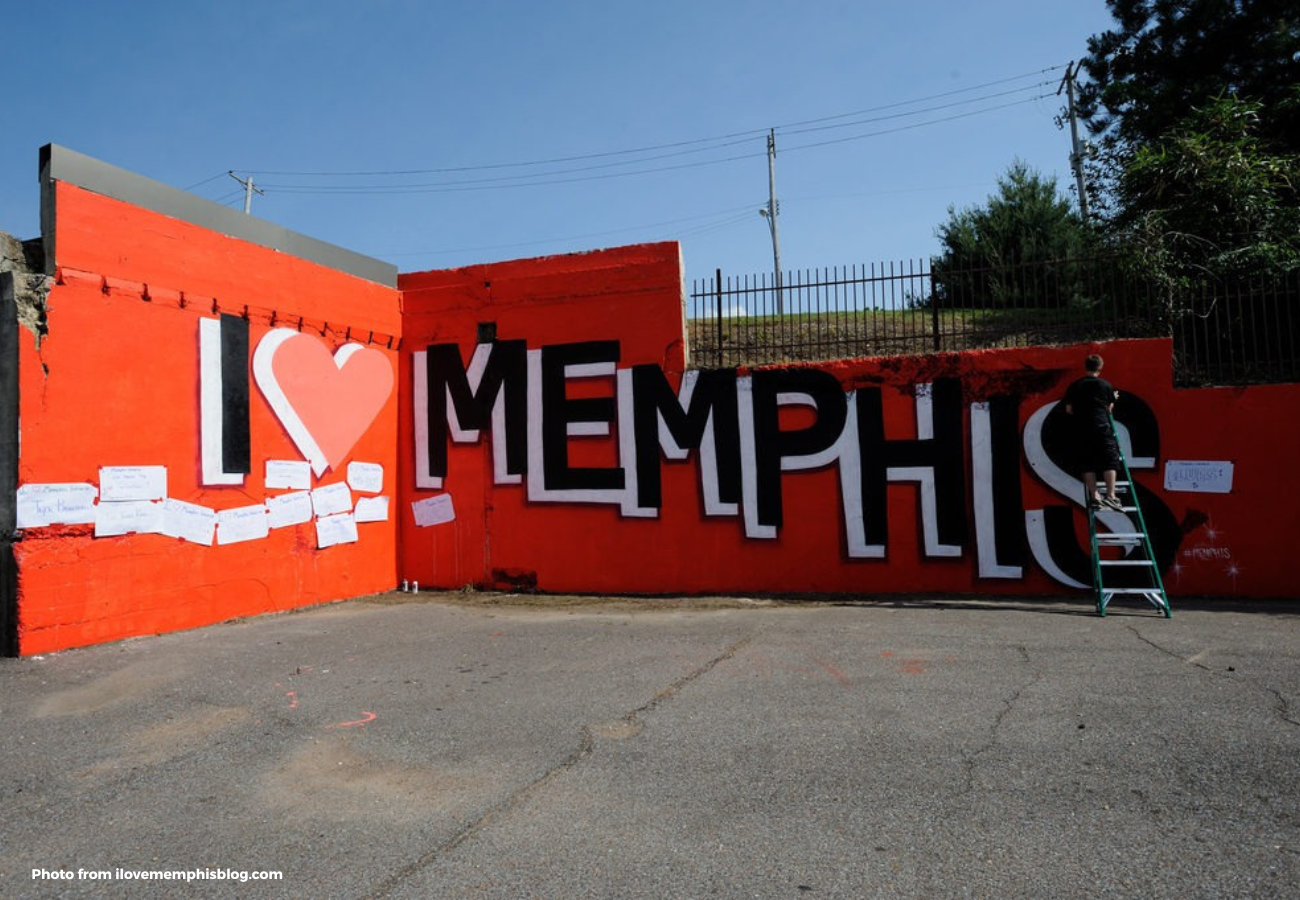 I Love Memphis Mural